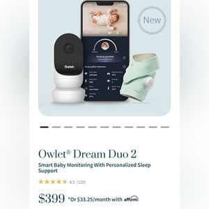 Owlet Dream Duo 2 + Travel Case